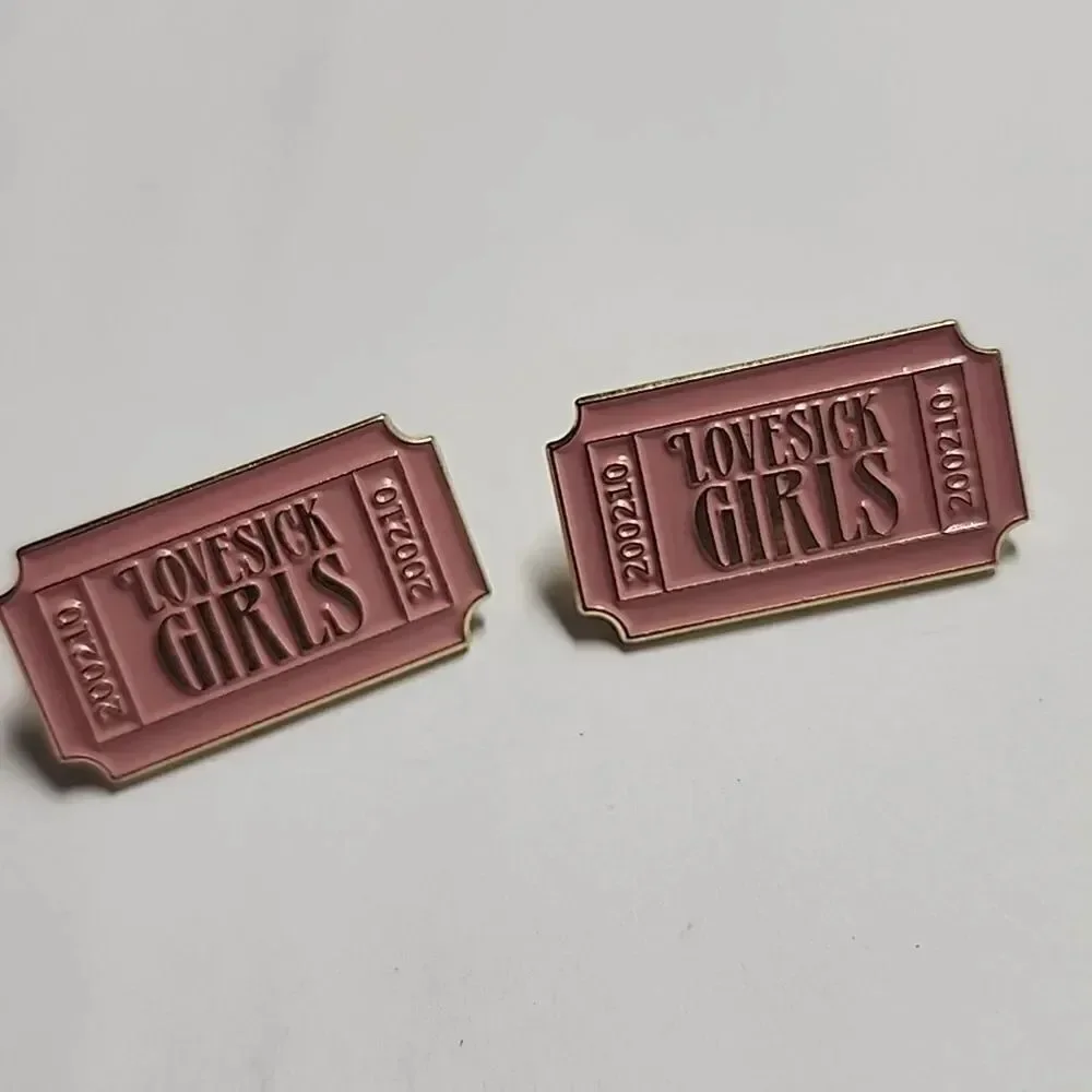 Lovesick Girls Pink Pins